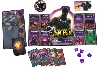 Gra Dice Throne Marvel Box 2 Czarna Pantera, Kapitan Marvel, Doktor Strange, Czarna Wdowa