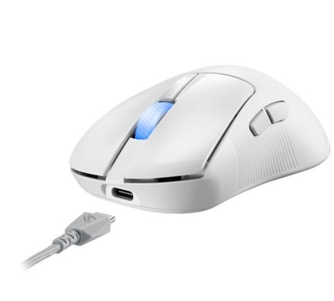 Mysz bezprzewodowa ROG Keris II ACE 42000/WL/BT/RF/USB/White