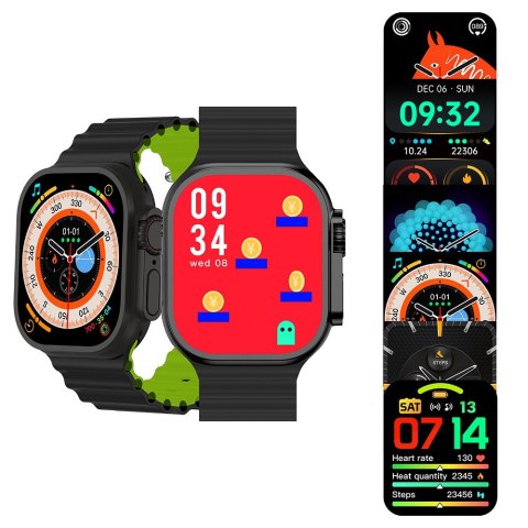 Smartwatch FUSION monitorowanie zdrowia MT872