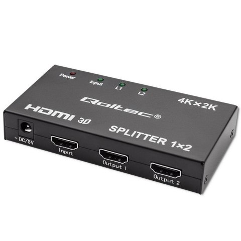 Aktywny rozdzielacz Splitter 2 x HDMI 4K x 2K | 3.4Gb/s