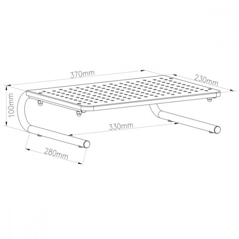 Podstawka pod monitor laptop 13-32 cale MC-948