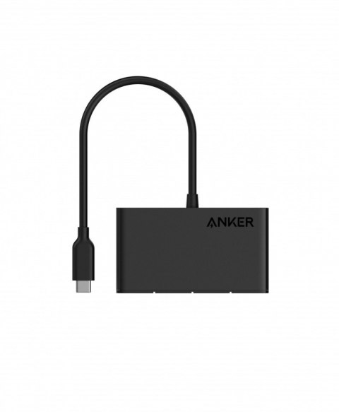 Hub 4w1 10Gbps USB-C Czarny