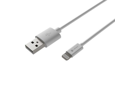 Kabel Lightning (M)->USB-A(M) 2m MFI Prati Biały