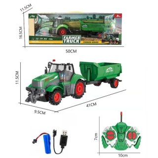 Traktor z przyczepą R/C