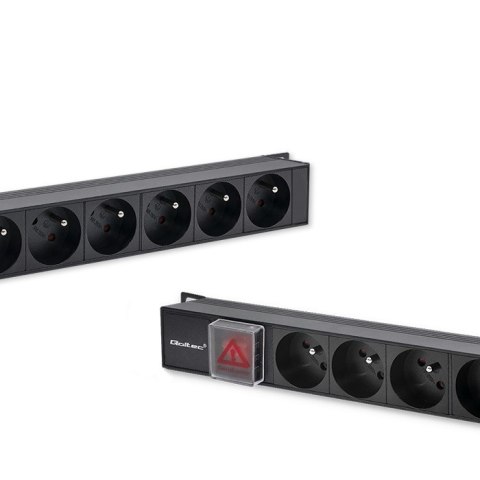 Listwa zasilająca PDU do RACK | 16A | 16xFRENCH | Pionowa | 1.8m