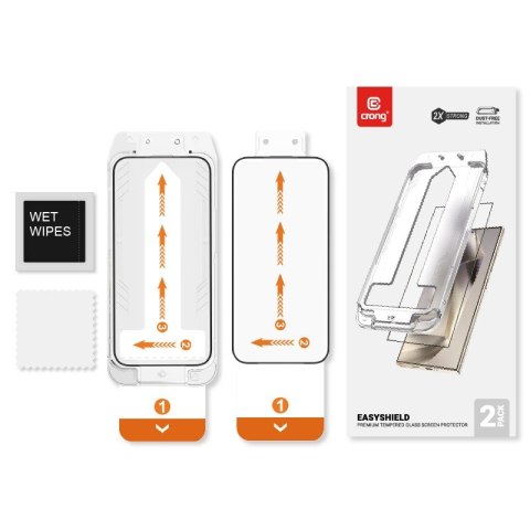 Szkło hartowane EasyShield 2-Pack - Samsung Galaxy S24 (2 sztuki)