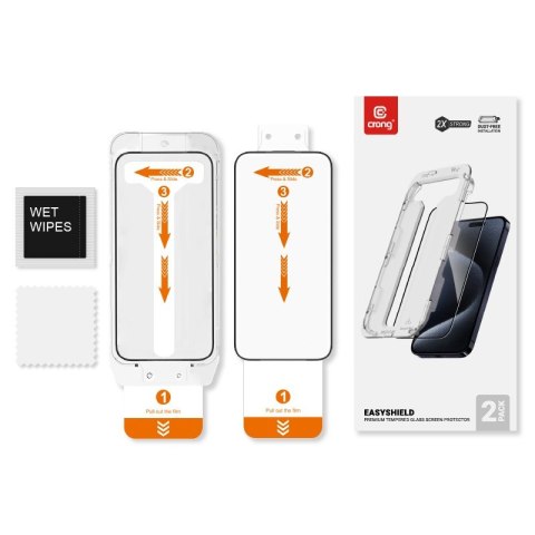 Szkło hartowane EasyShield 2-Pack - iPhone 14 / iPhone 13 / iPhone 13 Pro (2 sztuki)