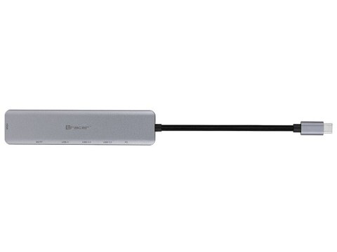 Adapter A-2, USB Type-C z czytnikiem kart, HDMI 4k, USB 3.0, PDW 60W