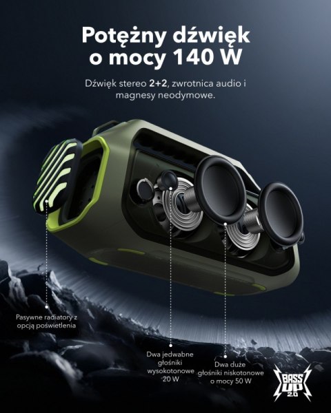 Głośnik Soundcore Boom 2 Plus Zielony