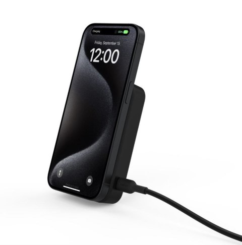 Powerbank ze standem 10000mAh Qi2 MagSafe Czarny Powerbank ze standem 10000mAh Qi2 MagSafe Czarny