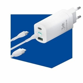 Ładowarka sieciowa 65W 2xUSB-C+1xUSB-A GaN PD QC