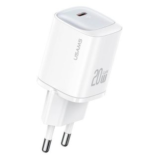 Ładowarka sieciowa 20W GaN USB-C Fast Charging CC248 Biała