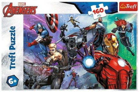 Puzzle 160 elementów Marvel Zawsze gotowi bohaterowie Avangers