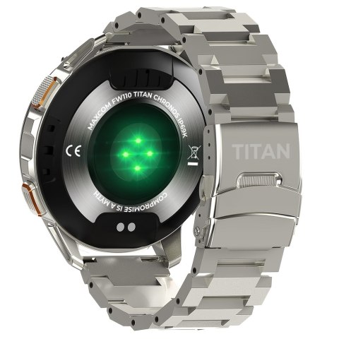 Smartwatch FW110 Titan Chronos Srebrny