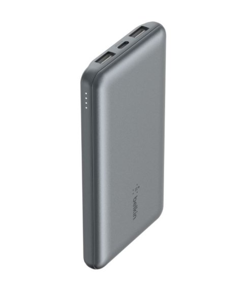 PowerBank 10 000mAh USB A i C 15W space gray