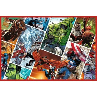 Puzzle 2x200 elementów Obrońcy świata Avengers Marvel