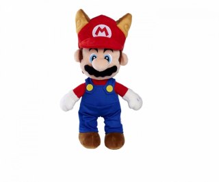 Maskotka Super Mario Raccoon Mario 30 cm