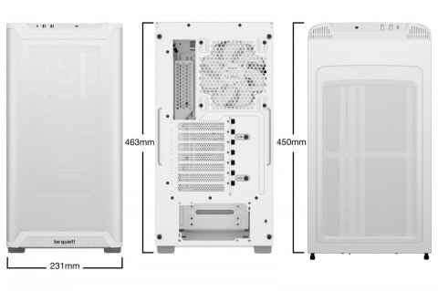 Obudowa Pure Base 501 Airflow Window White