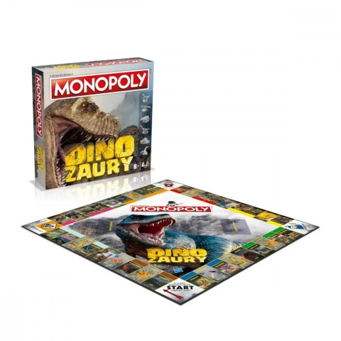 Gra Monopoly Dinozaury Gra Monopoly Dinozaury