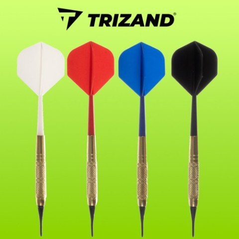 Rzutki dart zestaw 12szt + groty Trizand 21658 Trizand