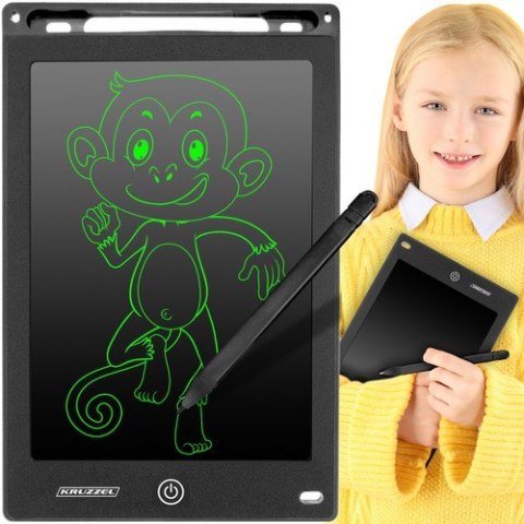 Tablet do rysowania 8,5" czarny KRUZZEL 22454 Kruzzel