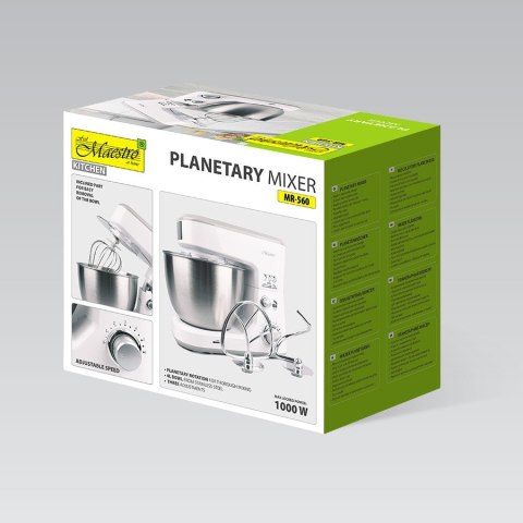 Robot planetarny z misą 4L, 1000W MR-560