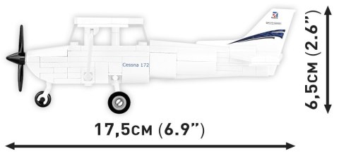 Cobi Klocki Cessna 172 Skyhawk 160 klocków biała