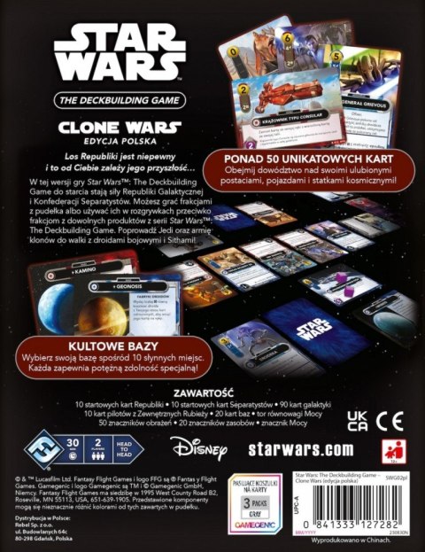 Gra Star Wars: The Deckbuilding Game - Clone Wars (edycja polska)