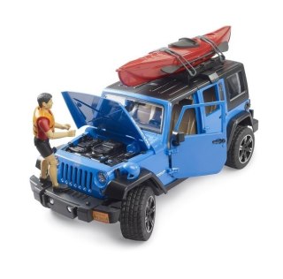 Pojazd Jeep Wrangler Rubicon z kajakiem i figurką