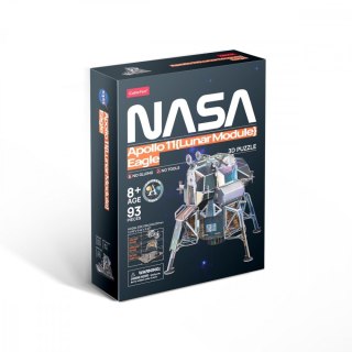 Puzzle 3D 93 elementy Apollo 11