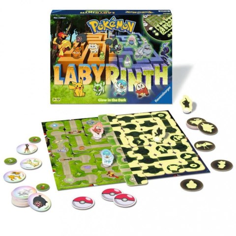 Gra Labyrinth Pokemon Świecący w ciemności