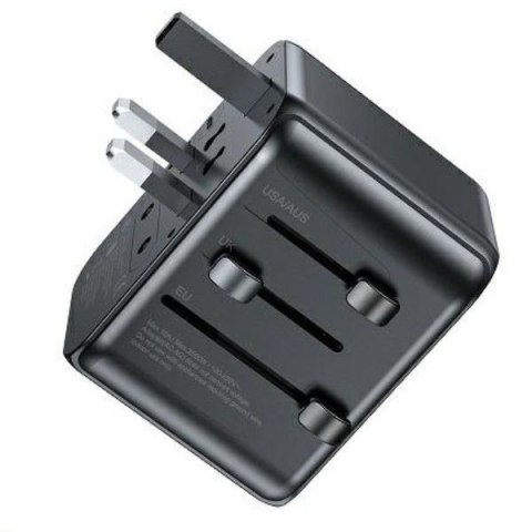 Ładowarka podróżna 4w1 GaN 35W US/AU/EU/UK C-39 2xUSB +3xUSB-C