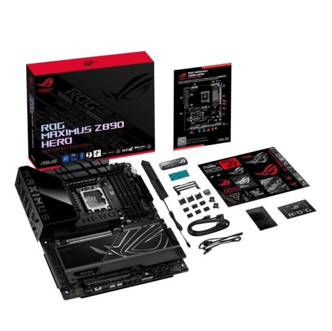 Płyta główna ROG MAXIMUS Z890 HERO s1851 4DDR5 TB4 ATX/90MB1ID0-M0EAY0 Płyta główna ROG MAXIMUS Z890 HERO s1851 4DDR5 TB4 ATX/90MB1ID0-M0EAY0