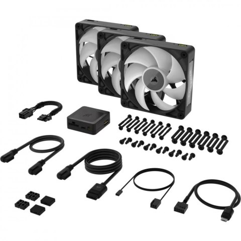 Wentylator iCUE LINK RX120 MAX RGB 120mm Triple Fan Kit