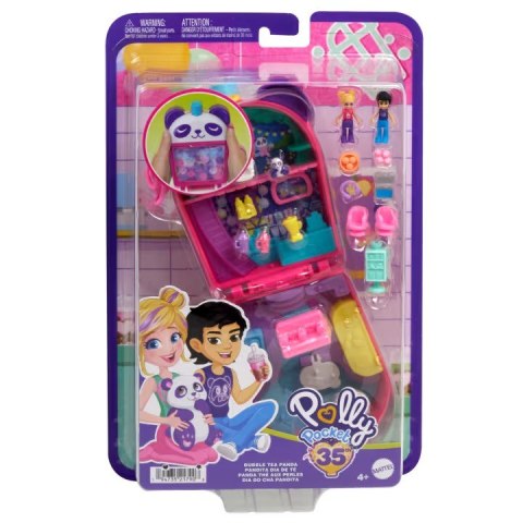 Figurki Polly Pocket Bubble Tea Panda zestaw kompaktowy