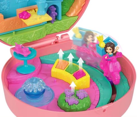 Figurki Polly Pocket Zestaw kompaktowy, Skuter Pieska