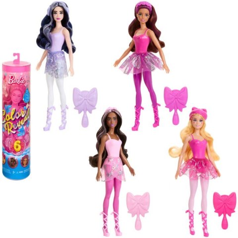 Lalka Barbie Color Reveal seria Baletnice Mix