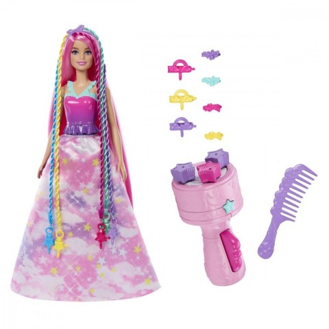 Lalka Barbie Dreamtopia Księżniczka Zakręcone pasemka