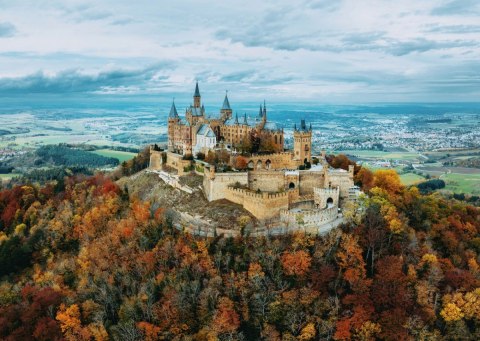 Puzzle 1000 elementów Zamek Hohenzollernów Niemcy