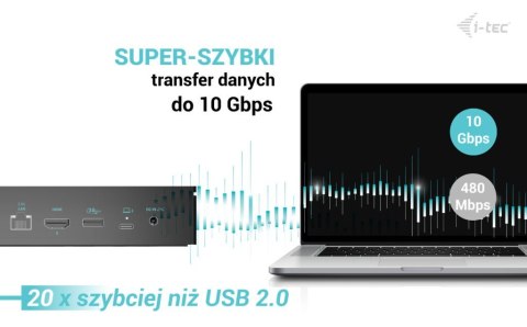 Stacja dokująca Universal 5x 4K/60Hz Display Power Delivery 100W