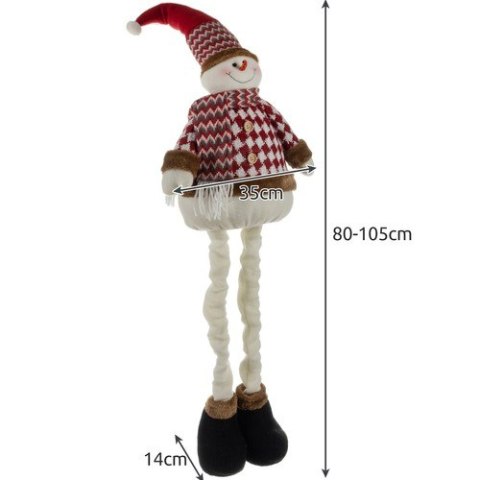 Bałwan świąteczny- teleskopowy 105cm Ruhhy 22341 Ruhhy Bałwan świąteczny- teleskopowy 105cm Ruhhy 22341 Ruhhy