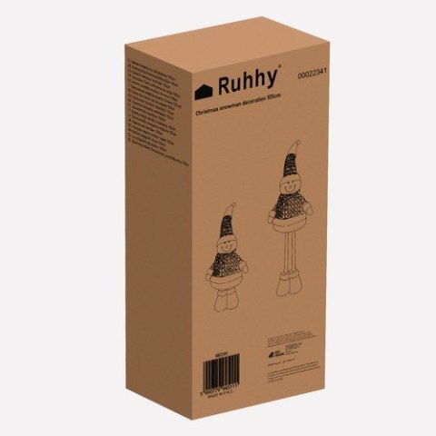 Bałwan świąteczny- teleskopowy 105cm Ruhhy 22341 Ruhhy Bałwan świąteczny- teleskopowy 105cm Ruhhy 22341 Ruhhy