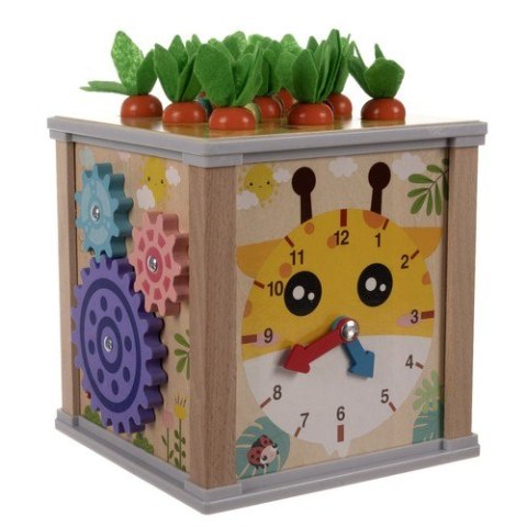 Kostka edukacyjna drewniana- sorter Kruzzel 22566 Kruzzel