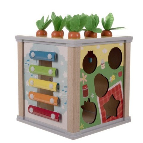 Kostka edukacyjna drewniana- sorter Kruzzel 22566 Kruzzel