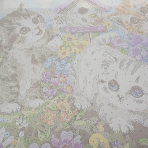 Malowanie po numerach 40x50cm- kotki Maaleo 22781 Maaleo Malowanie po numerach 40x50cm- kotki Maaleo 22781 Maaleo