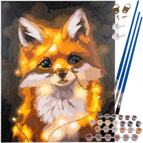 Malowanie po numerach 40x50cm- lisek Maaleo 22782 Maaleo Malowanie po numerach 40x50cm- lisek Maaleo 22782 Maaleo