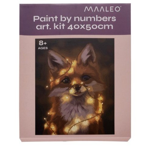 Malowanie po numerach 40x50cm- lisek Maaleo 22782 Maaleo Malowanie po numerach 40x50cm- lisek Maaleo 22782 Maaleo
