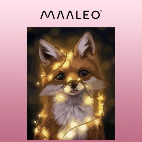 Malowanie po numerach 40x50cm- lisek Maaleo 22782 Maaleo Malowanie po numerach 40x50cm- lisek Maaleo 22782 Maaleo