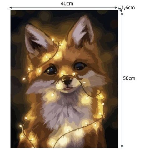 Malowanie po numerach 40x50cm- lisek Maaleo 22782 Maaleo Malowanie po numerach 40x50cm- lisek Maaleo 22782 Maaleo