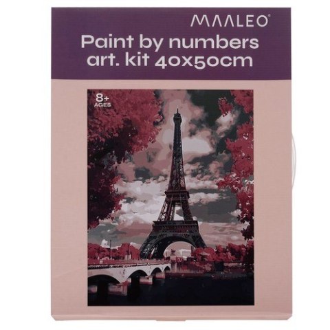 Malowanie po numerach 40x50cm- wieża Maaleo 22784 Maaleo Malowanie po numerach 40x50cm- wieża Maaleo 22784 Maaleo